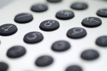 Calculator keypad Calculator keypad