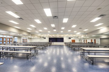 Cafeteria workers are high school graduates. Cafeteria workers are high school graduates.