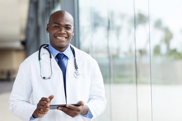 Doctor smiling Doctor smiling