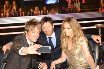 Because judging contestants is really about selfies. Because judging contestants is really about selfies.