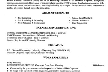A well-balanced CV using contrast and alignment to highlight key information. A well-balanced CV using contrast and alignment to highlight key information.