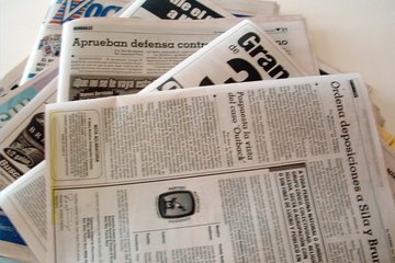 These roles are often advertised in newspapers. These roles are often advertised in newspapers.