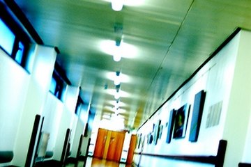 Hospital hallway Hospital hallway