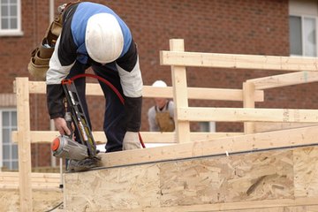 Many form carpenters handle heavy equipment and tools. Many form carpenters handle heavy equipment and tools.