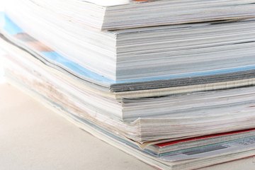 Collect old magazines. Collect old magazines.