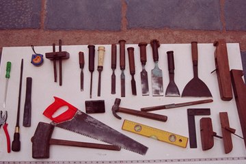 Carpentry education includes training with various carpentry tools. Carpentry education includes training with various carpentry tools.
