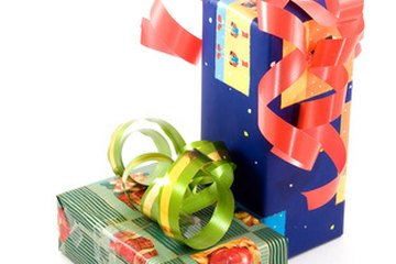 Surface area tells us how much wrapping paper we'll need Surface area tells us how much wrapping paper we'll need