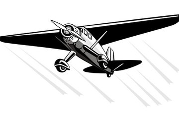 Airlines soon cropped up after Charles Lindbergh's solo trans-Atlantic flight Airlines soon cropped up after Charles Lindbergh's solo trans-Atlantic flight
