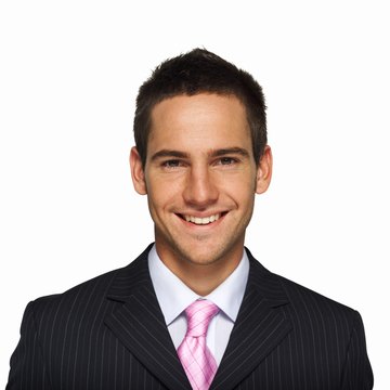 Portrait of businessman smiling