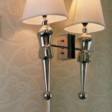 How to Install a Vanity Light Fixture With a Mounting Plate & an Extension Bar Home Guides ...