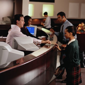 Your bank could charge you a nonsufficient funds fee if you write a check that bounces.