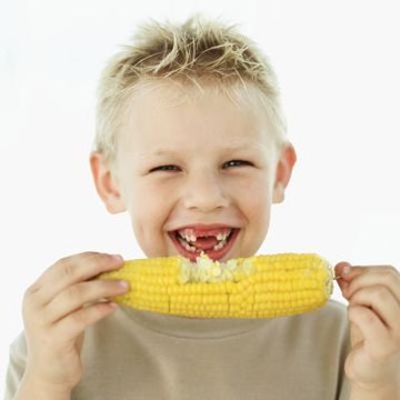 The human body can not break down corn and lettuce.