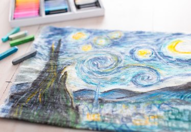 Create Beautiful Pastel Art with Milk and Chalk