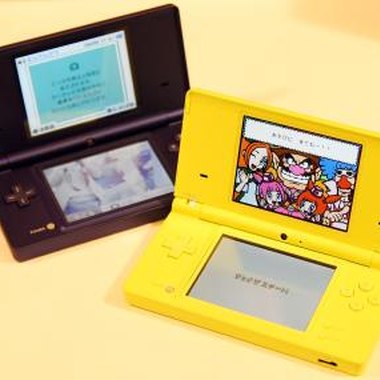 Junko Kimura/Getty Images News/Getty Images All the menu options in this process are selected from the Nintendo DSi's lower touch screen.