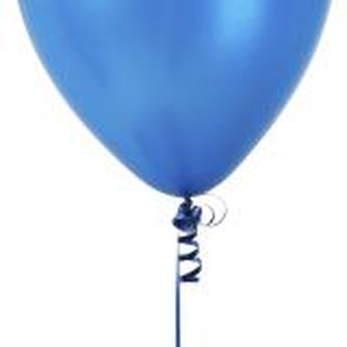 Hemera Technologies/PhotoObjects.net/Getty Images Use balloons to decorate the party room and for games.