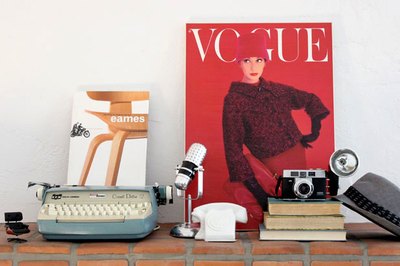 Mid-century modern objects add a certain style of cool.