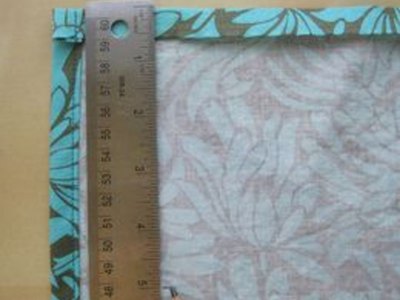 Measure for the ruffle.