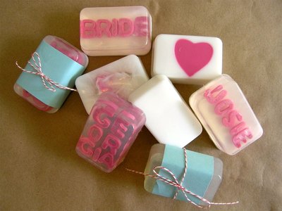 Homemade soaps are great gifts!