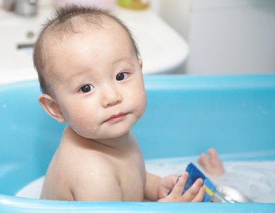 Never leave a baby unattended at bath time.