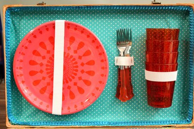 A place for plates, flatware and cups