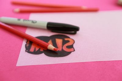 Color in your design, and don't forget to use bright colors.
