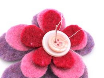Continue Sewing Flower