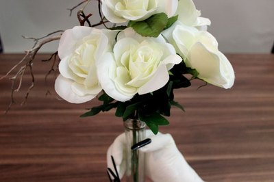 Put flowers in the vase