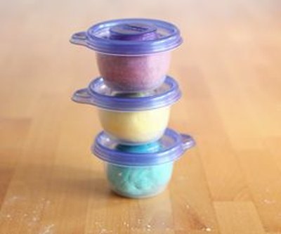 Store left-over dough in the refrigerator.