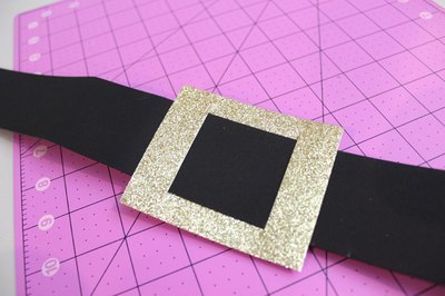 Make the gold buckle.