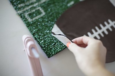 Glue Footballs to Runner