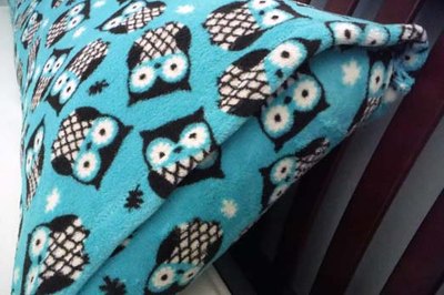 Pillowcase with envelope style closure.
