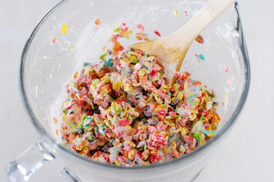 Add Crispy Fruit Flavored Rice Cereal