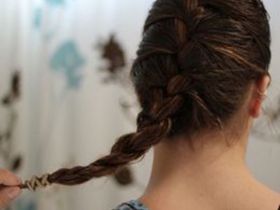 How to French-Braid Your Own Hair