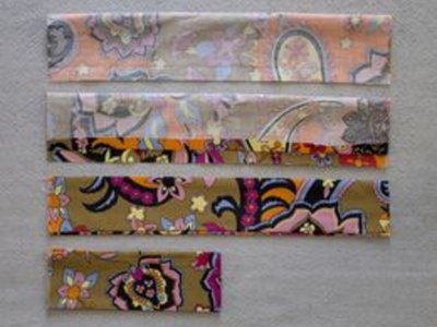 Sew tabs.