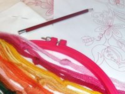 Wool yarns are available in many colors.