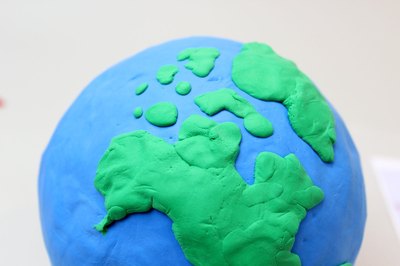 Place the continents on the globe