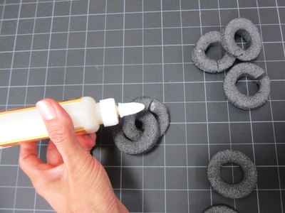 Link then glue.