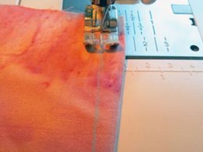 Sew dart from top down