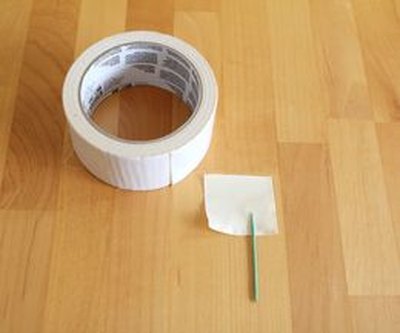 Use a toothpick and white duct tape to make labels.