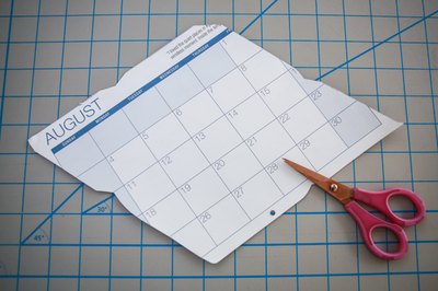Cut out your envelope using your template.