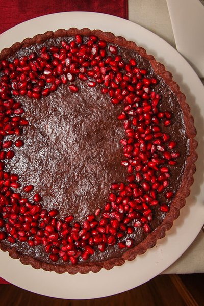 Chocolate + Pomegranate=Bliss