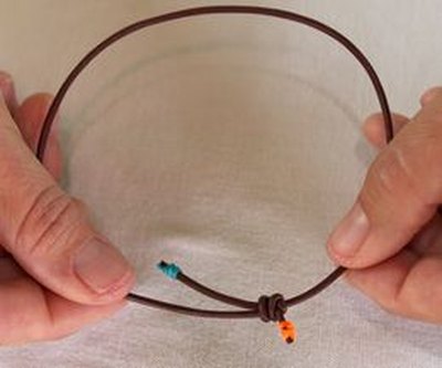 Complete the knot.