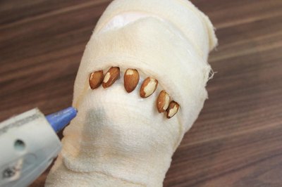 Almonds make great decaying teeth