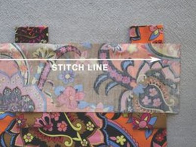 Sew facing.