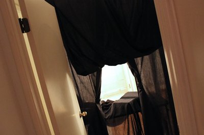 Frame the doorway