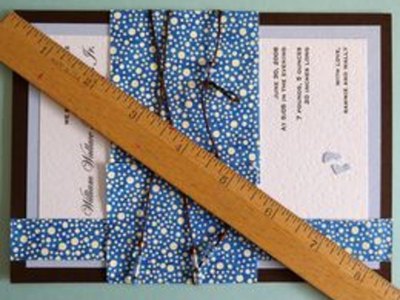 Measure the card on the diagonal.