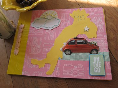 Handmade scrapbook