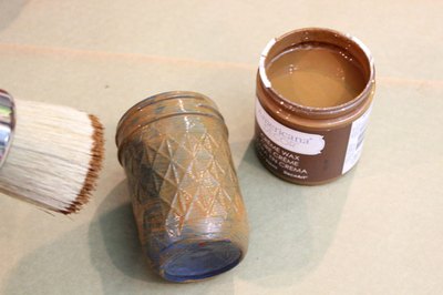 Brush on creme wax