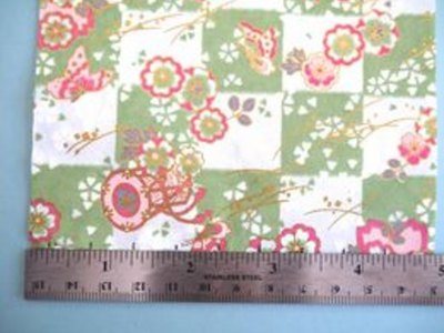 Turn paper and mark every 1/2" starting at a 1/4".