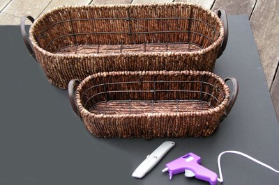 Baskets work well as a starting point.
